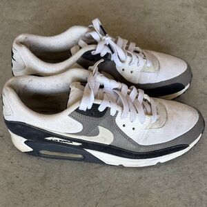 Men’s Nike Air Max 10.5 Shoes White, Navy, Grey